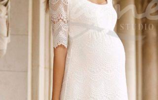 svatebni-tehotenske-saty-VERONA-long-VERGBI_zoom6 Těhotenské svatební šaty Verona